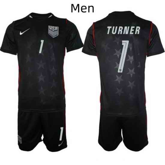 USA FIFA World Cup 2026 Navy Blue Soccer Jersey Matt Turner #1